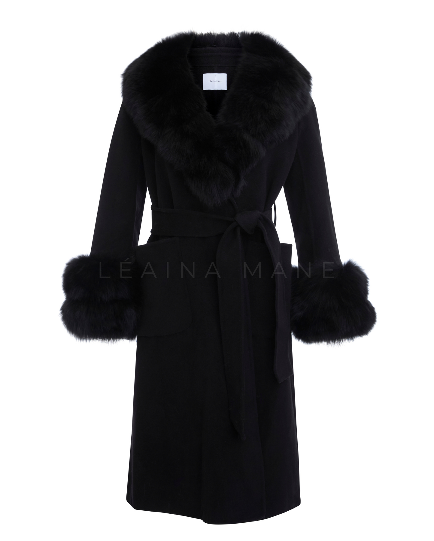 Medusa Coat in Black