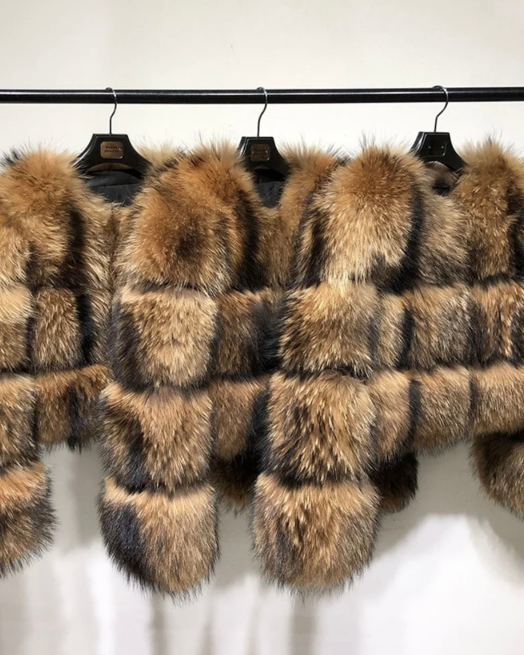 Diablo Racoon Fur Coat