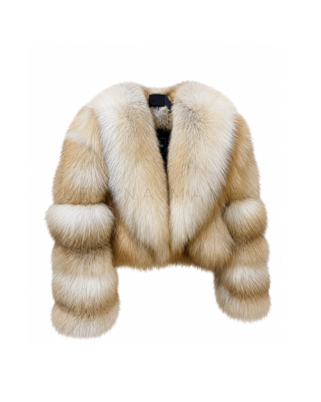 Hera Fox Fur Coat in Gold